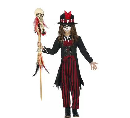Disfraz de Hechicera Vudú para niña