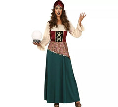 Zingara Mittleres Zauberinnenkostüm für Damen
