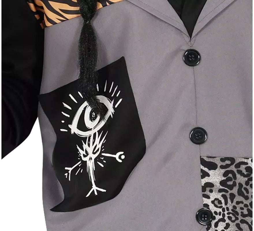 Disfraz de Hechicero Vudú Calavera para hombre