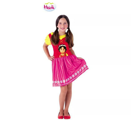 Disfraz de Heidi para niña