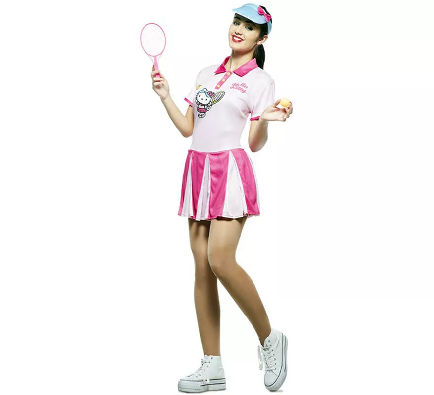 Translation missing: de.Disfraz de Hello Kitty Tenista para mujer
