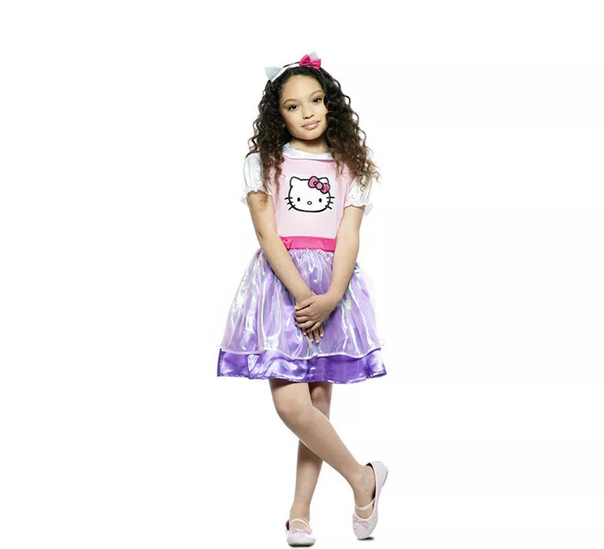 Translation missing: de.Disfraz de Hello Kitty Vestido Tutu para niña