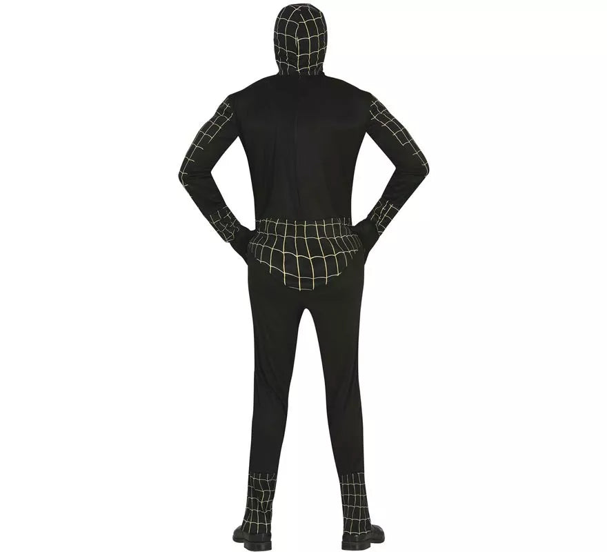 Translation missing: de.Disfraz de Héroe Arácnido Negro para hombre