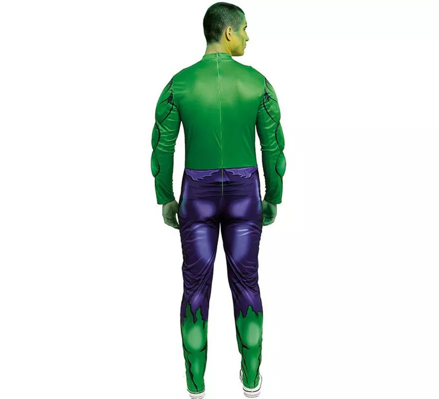 Translation missing: de.Disfraz de Héroe Gigante verde Musculoso para hombre