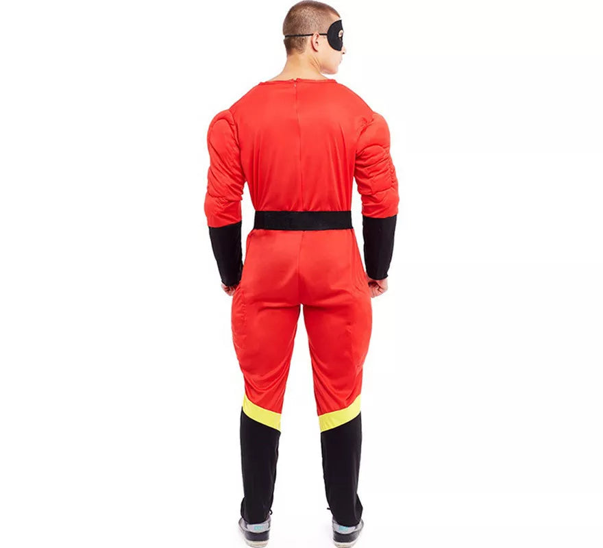 Translation missing: de.Disfraz de Héroe Party rojo para hombre