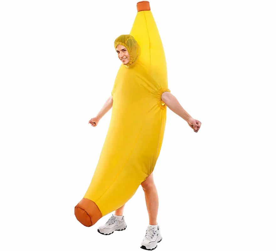 Disfraz de Hinchable Banana para adulto