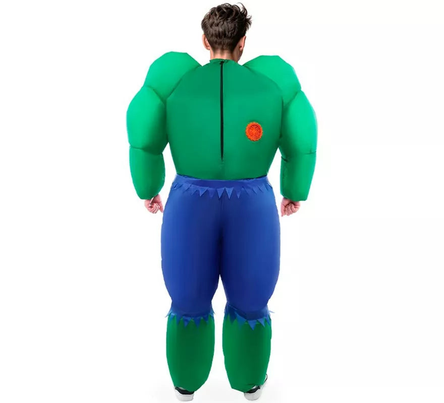 Translation missing: de.Disfraz de Hinchable Gigante Verde para adulto