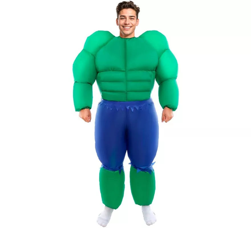 Translation missing: de.Disfraz de Hinchable Gigante Verde para adulto
