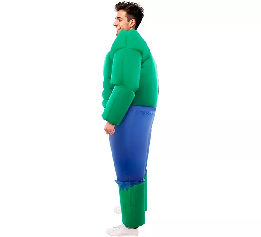 Translation missing: de.Disfraz de Hinchable Gigante Verde para adulto