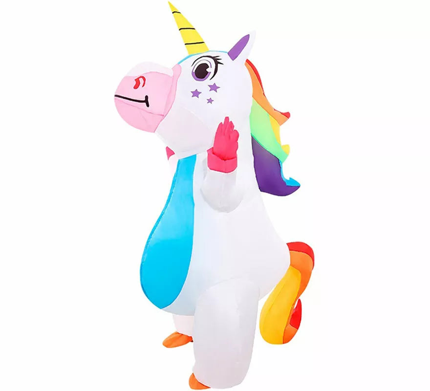 Translation missing: de.Disfraz de Hinchable Unicornio para adulto
