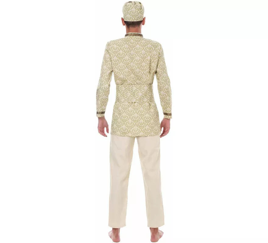 Translation missing: de.Disfraz de Hindú Bollywood con Turbante para hombre