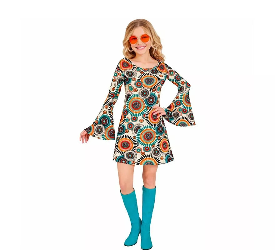 Translation missing: de.Disfraz de Hippie años 60 Vintage para mujer