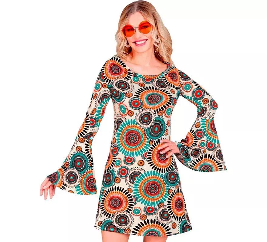 Translation missing: de.Disfraz de Hippie años 60 Vintage para mujer