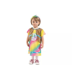 Baby Hippie Regenbogen Kostüm