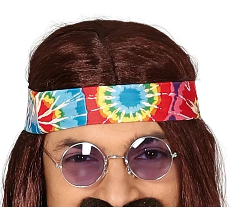 Translation missing: de.Disfraz de Hippie con Flores para hombre
