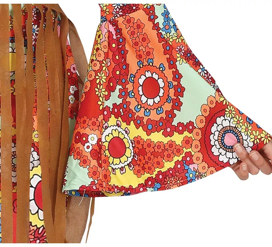 Translation missing: de.Disfraz de Hippie con vestido corto para mujer
