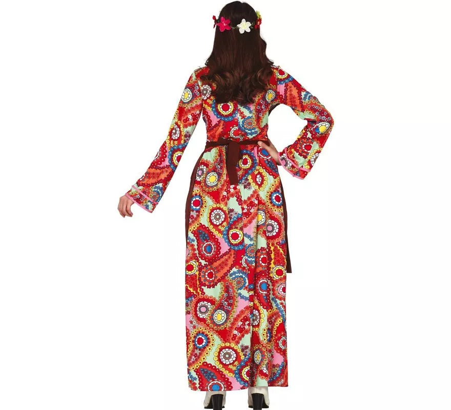 Translation missing: de.Disfraz de Hippie con Vestido Largo para Mujer