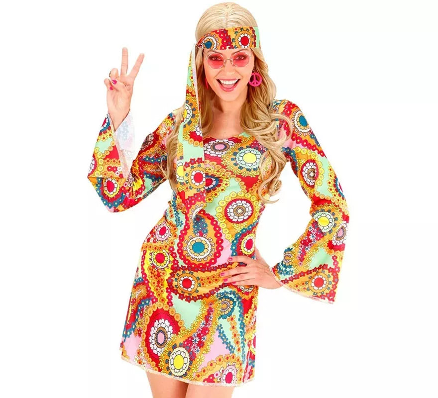 Translation missing: de.Disfraz de Hippie coqueta para mujer