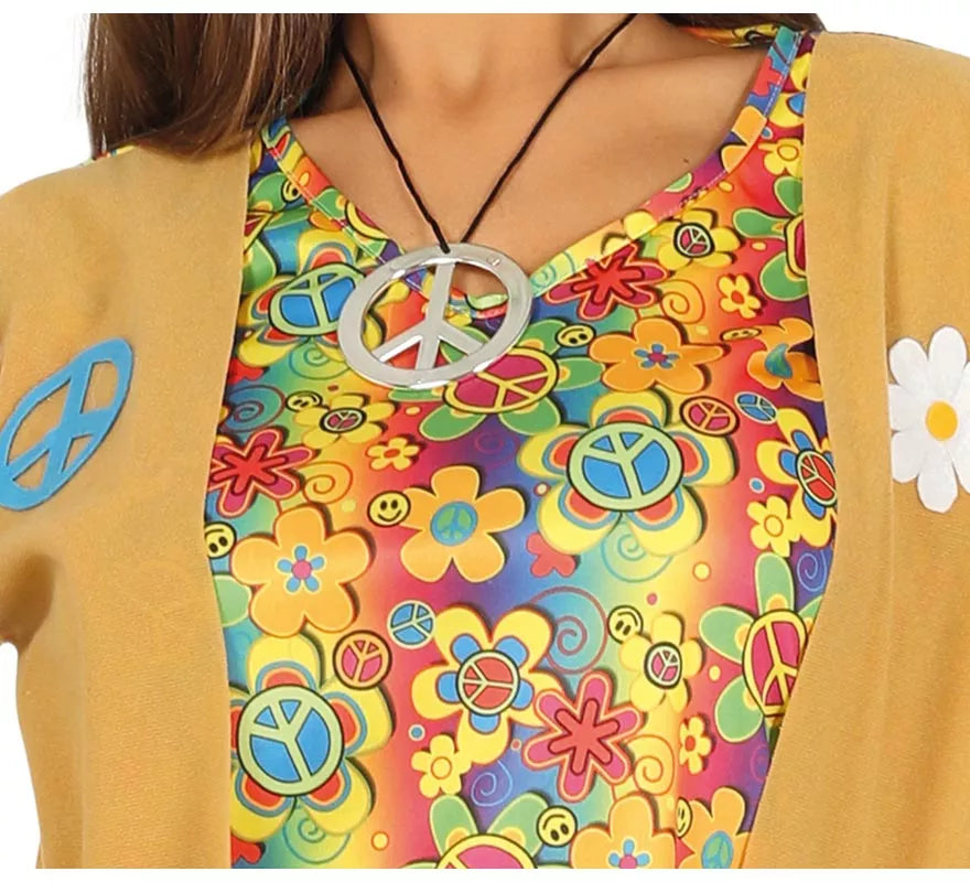 Translation missing: de.Disfraz de Hippie corto para mujer
