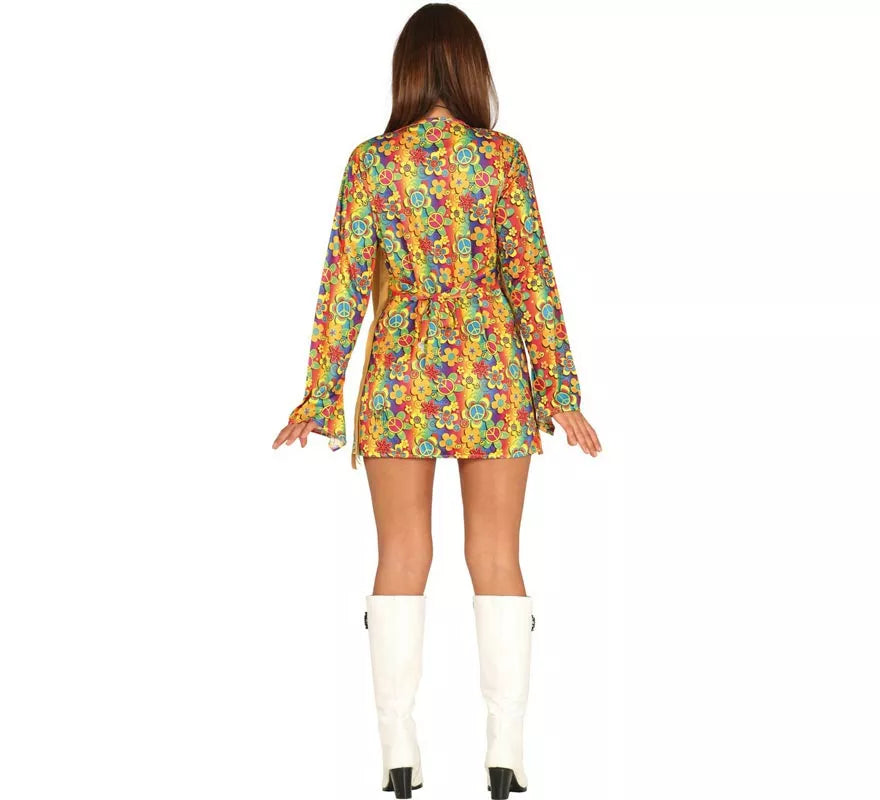 Translation missing: de.Disfraz de Hippie corto para mujer