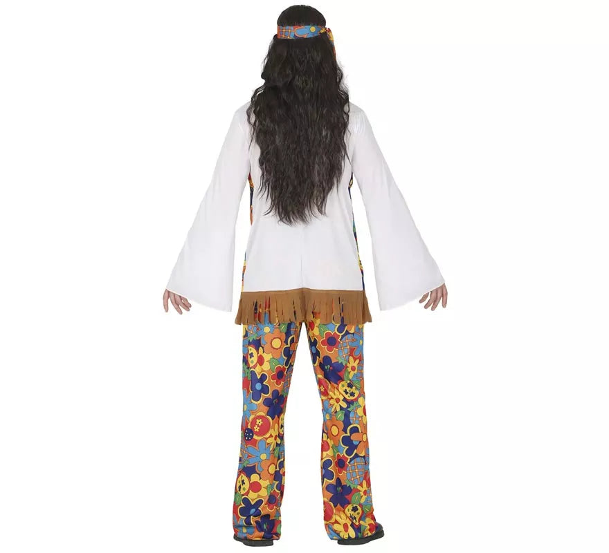 Disfraz de Hippie Flower para hombre