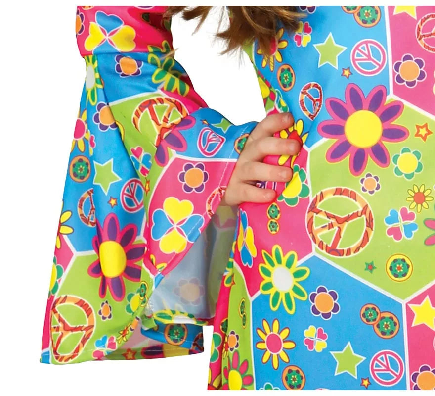 Disfraz de Hippie Girl para niña