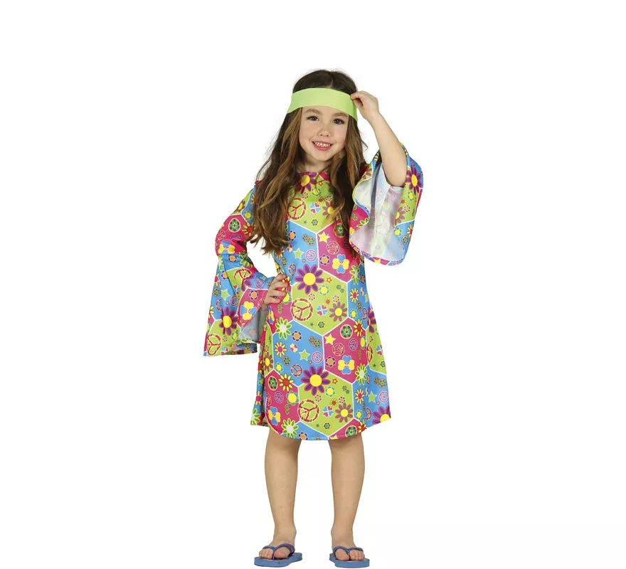 Translation missing: de.Disfraz de Hippie Girl para niña