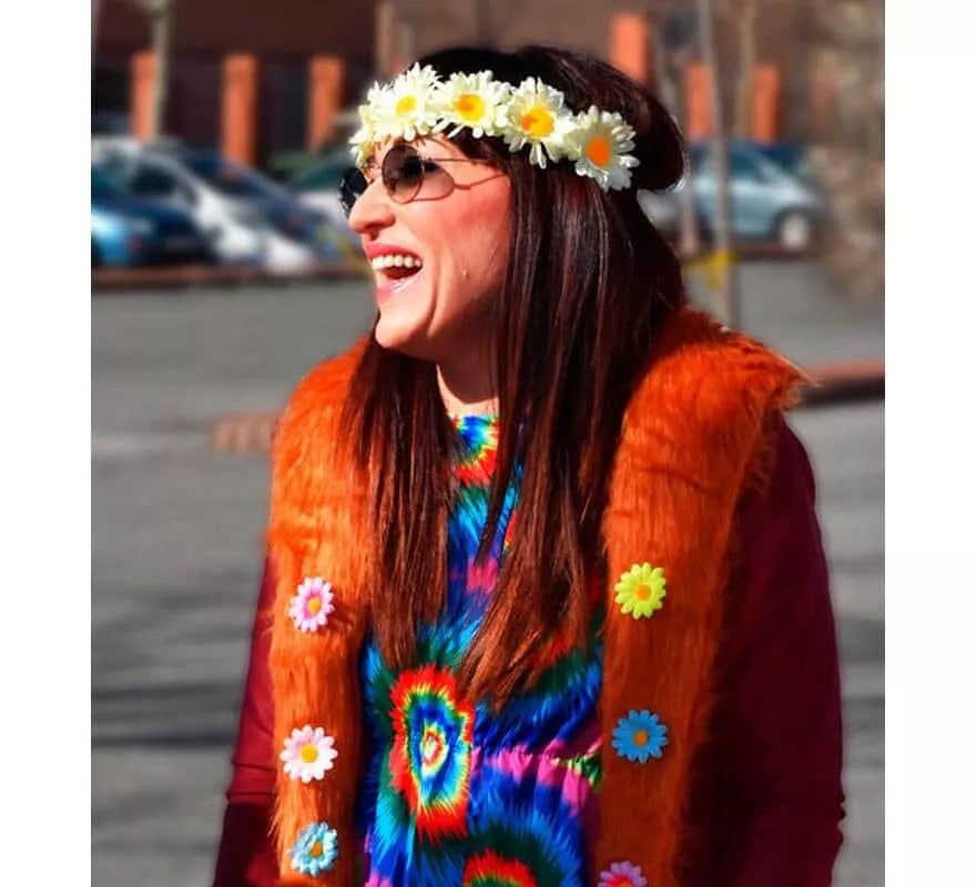 Translation missing: de.Disfraz de Hippie Granate para mujer