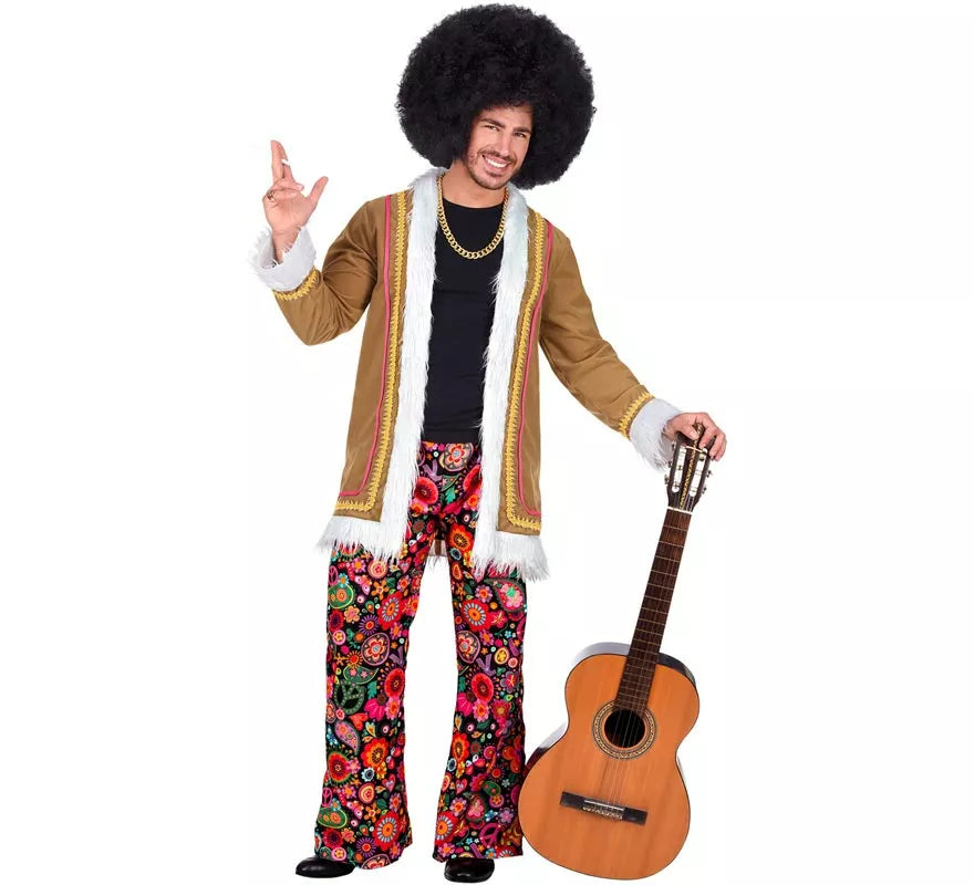 Translation missing: de.Disfraz de Hippie Invierno para hombre