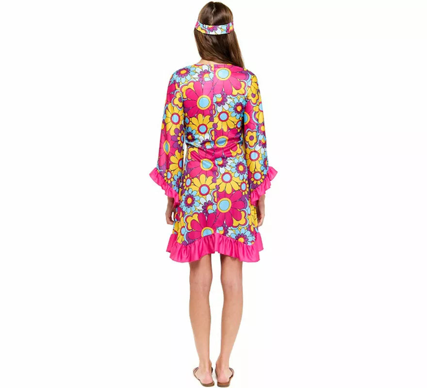 Translation missing: de.Disfraz de Hippie Margaritas para mujer