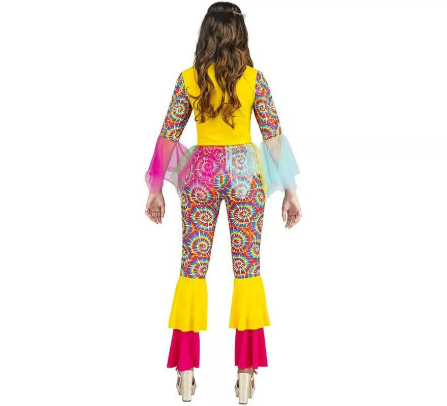 Translation missing: de.Disfraz de Hippie Multicolor para mujer