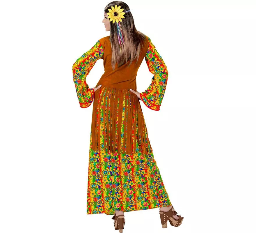 Translation missing: de.Disfraz de Hippie Símbolo de Paz para mujer