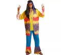 Disfraz de Hippy Multicolor para hombre