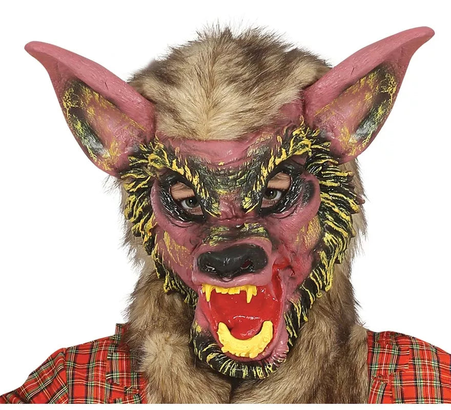 Translation missing: de.Disfraz de Hombre Lobo con colmillos para niño