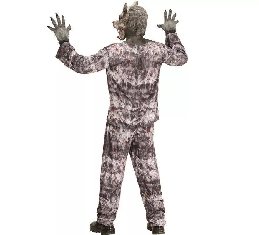 Disfraz de Hombre Lobo con máscara para hombre