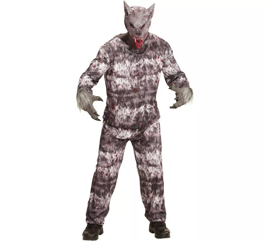 Disfraz de Hombre Lobo con máscara para hombre