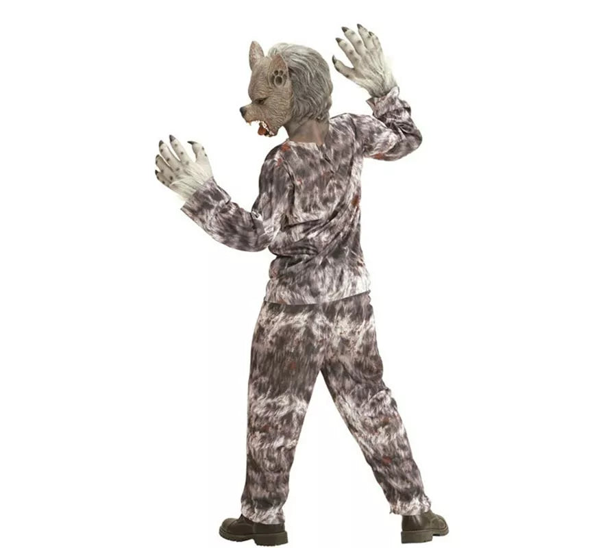 Disfraz de Hombre Lobo con Máscara para niño