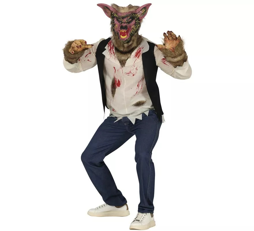 Translation missing: de.Disfraz de Hombre Lobo para hombre