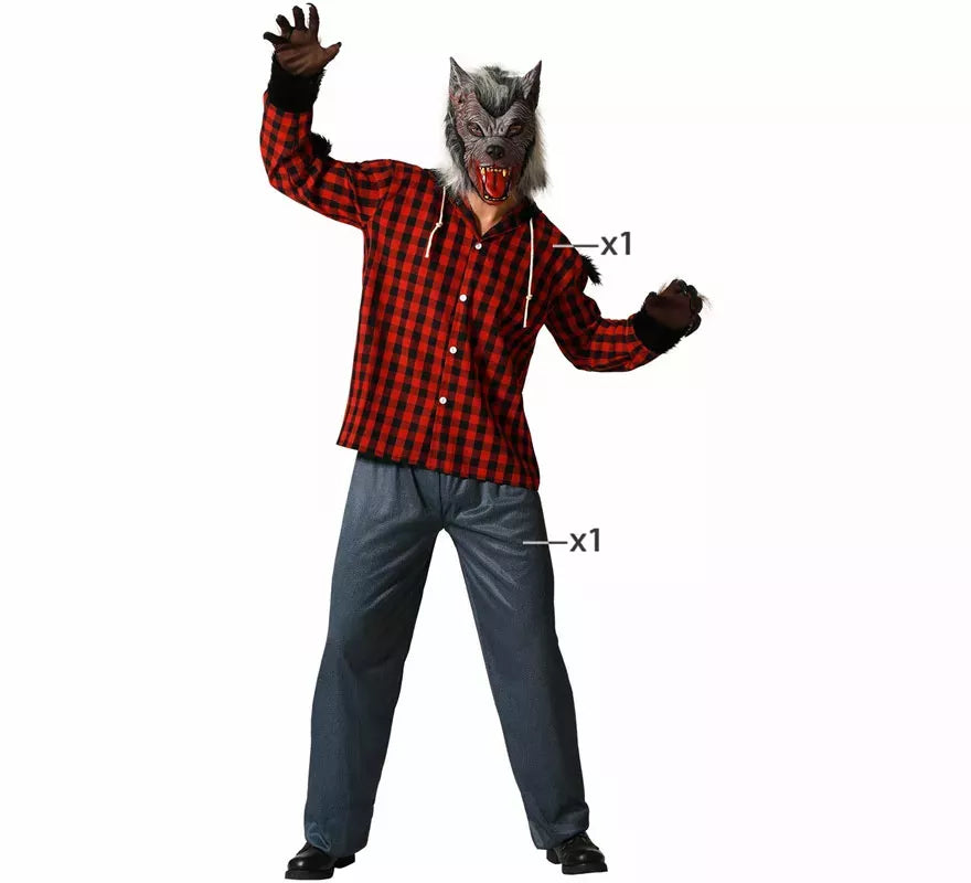 Translation missing: de.Disfraz de Hombre Lobo para hombre
