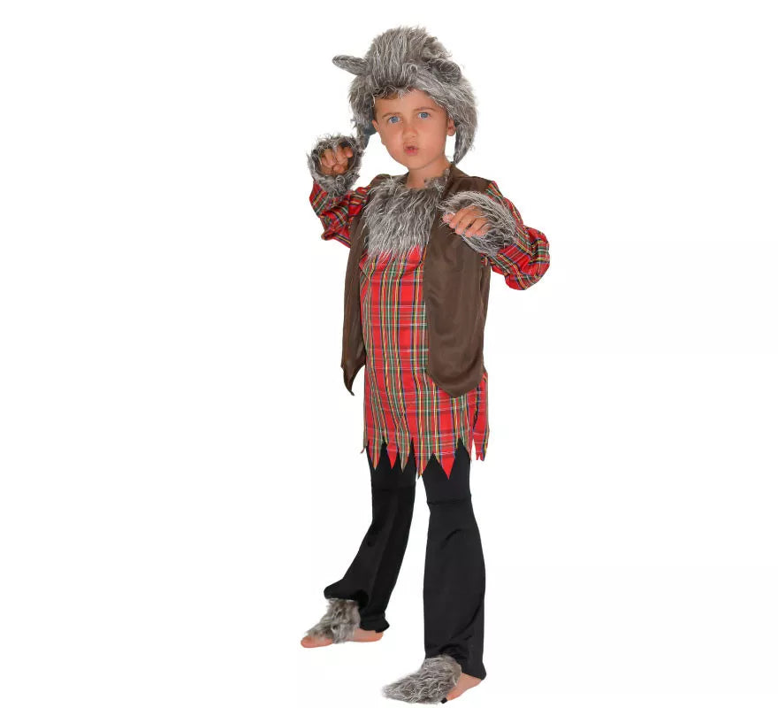 Translation missing: de.Disfraz de Hombre Lobo para niño