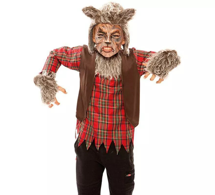 Translation missing: de.Disfraz de Hombre Lobo para niño