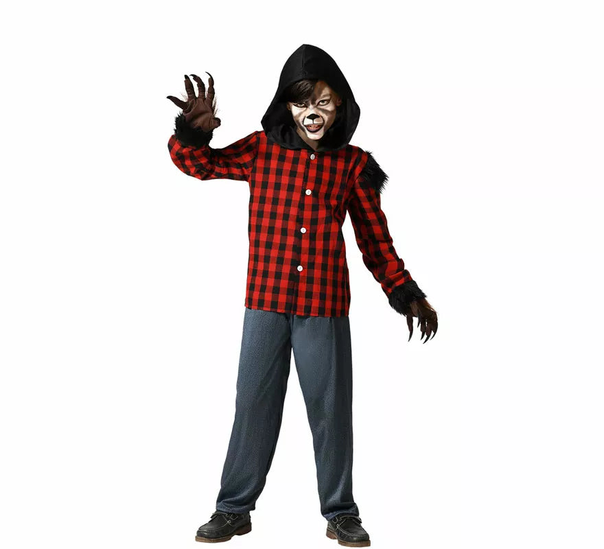Translation missing: de.Disfraz de Hombre Lobo para niño