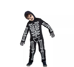 Glow-in-the-Dark-Knochen-Kostüm für Kinder