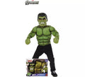 Disfraz de Hulk Avengers con Músculos para niño