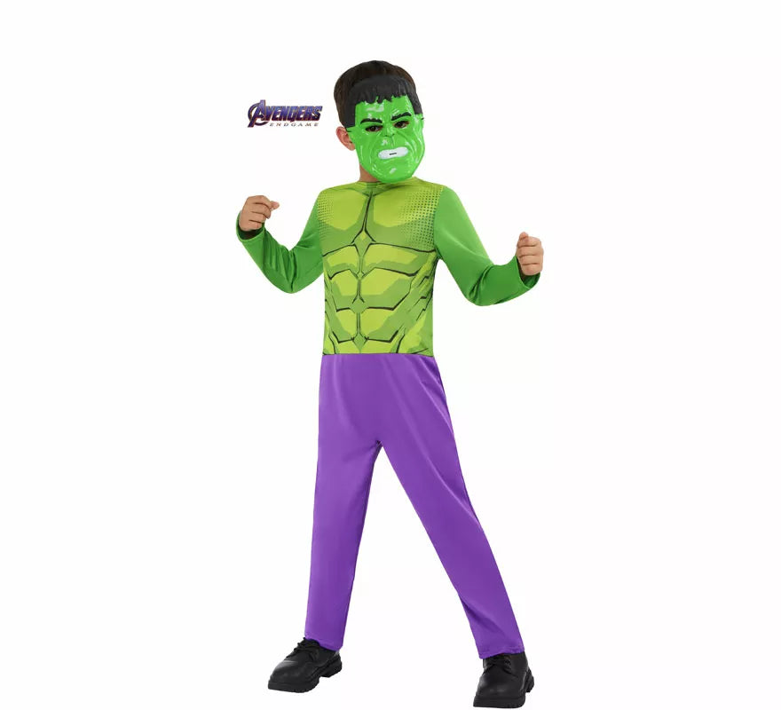 Translation missing: de.Disfraz de Hulk con Máscara para niño
