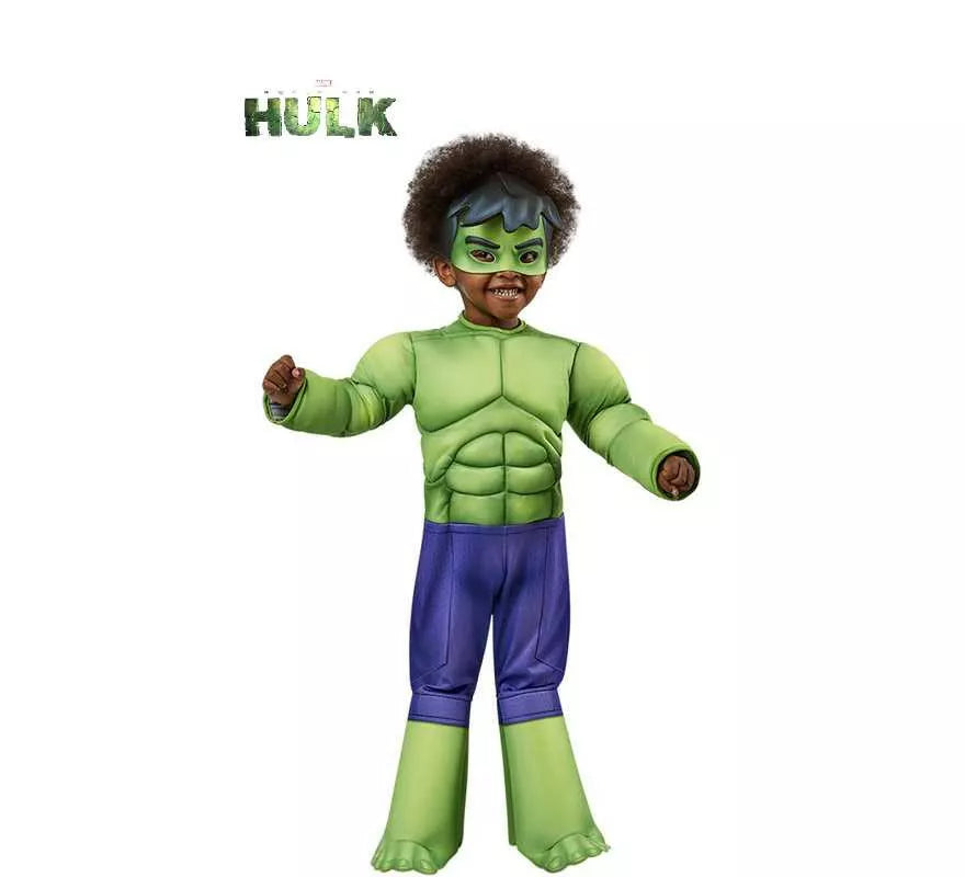 Disfraz de Hulk de Spidey y sus increíbles amigos para niño