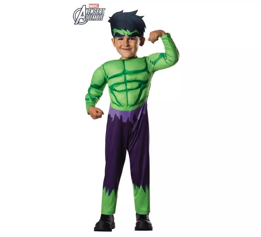 Translation missing: de.Disfraz de Hulk Deluxe para bebé