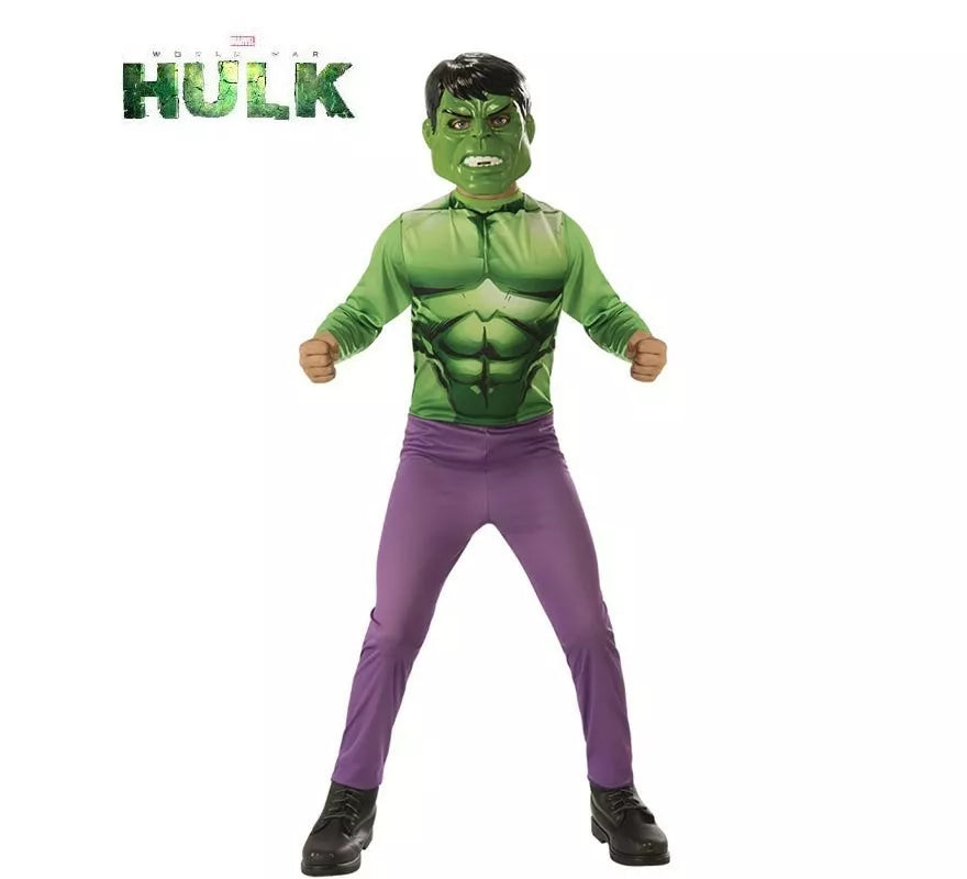 Translation missing: de.Disfraz de Hulk Opp con máscara para niño