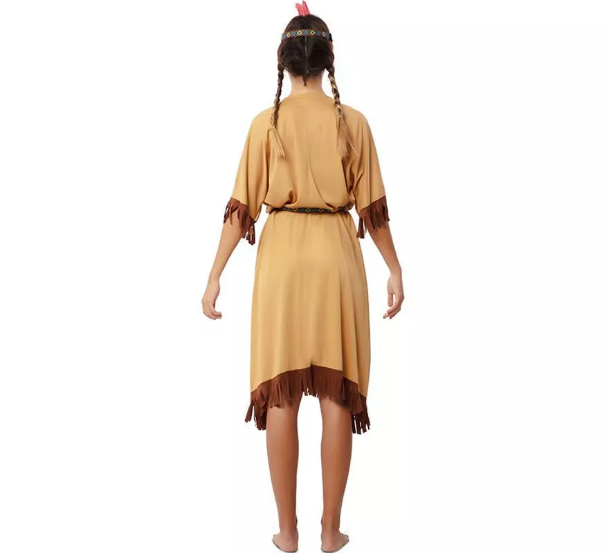 Translation missing: de.Disfraz de India Apache en vestido con tocado para mujer