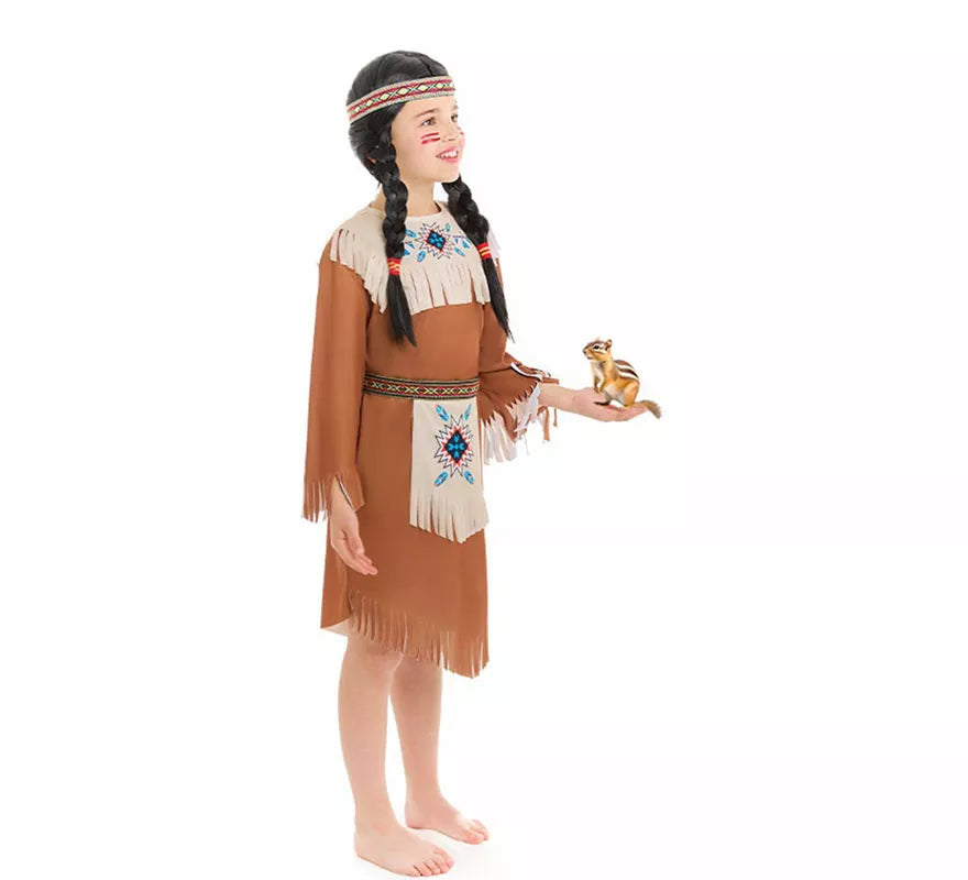 Translation missing: de.Disfraz de India Apache para niña